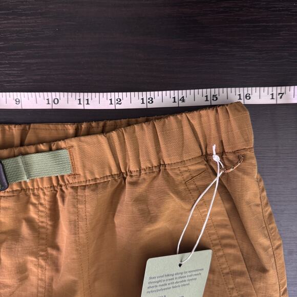 REI Trailmade Amphib Shorts Mens Medium Belted Ripstop Hiking Swim UPF 50 NEW - Picture 8 of 10